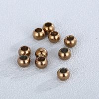 10 Pieces Stainless Steel Round Polished Beads main image 5