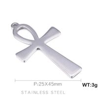 Simple Style Cross Stainless Steel Plating Jewelry Accessories sku image 2