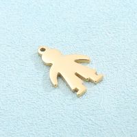 Cute Human Stainless Steel Plating Jewelry Accessories main image 5