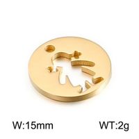 Cute Human Stainless Steel Plating Jewelry Accessories sku image 10