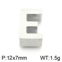 1 Piece 12 * 9mm Stainless Steel Letter Pendant sku image 5