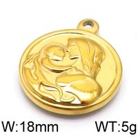 1 Piece Stainless Steel 18K Gold Plated Geometric sku image 13