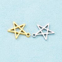 Simple Style Pentagram Stainless Steel Plating Jewelry Accessories main image 1