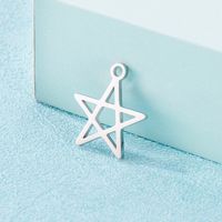 Simple Style Pentagram Stainless Steel Plating Jewelry Accessories main image 4