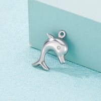 Cute Dolphin Stainless Steel Jewelry Accessories main image 4
