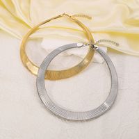 Simple Style Classic Style Solid Color Alloy Wholesale Choker main image 4