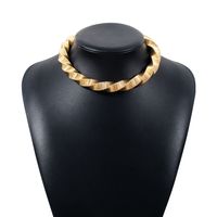 Simple Style Solid Color Alloy Wholesale Choker sku image 1