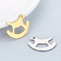 Simple Style Dog Stainless Steel Plating Jewelry Accessories main image 1