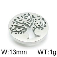 Simple Style Life Tree Stainless Steel Plating Jewelry Accessories sku image 4