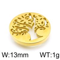 Simple Style Life Tree Stainless Steel Plating Jewelry Accessories sku image 8