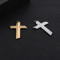 Hip-hop Cross Stainless Steel Plating Jewelry Accessories main image 1