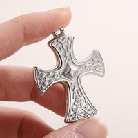 Hip-hop Punk Cross Stainless Steel Jewelry Accessories main image 3