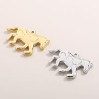 Simple Style Horse Stainless Steel Plating Jewelry Accessories main image 4