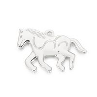 Simple Style Horse Stainless Steel Plating Jewelry Accessories sku image 1