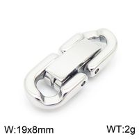 1 Piece Stainless Steel Solid Color Simple Style sku image 1