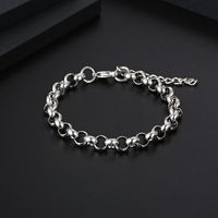 Style Simple Géométrique Acier Au Titane Polissage Unisexe Bracelets sku image 3