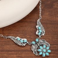 Casual Retro Butterfly Alloy Plating Women's Pendant Necklace main image 4
