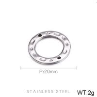 1 Piece Stainless Steel Round Simple Style sku image 2