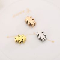 1 Piece Stainless Steel 18K Gold Plated Cartoon Character Polished Beads main image 4