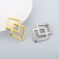 1 Piece Stainless Steel Argyle Simple Style main image 4