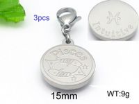 Hip-hop Constellation Stainless Steel Plating Jewelry Accessories sku image 12