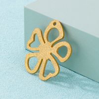 Cute Flower Stainless Steel Plating Jewelry Accessories main image 3