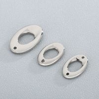1 Piece Stainless Steel Oval Simple Style main image 1