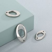 1 Piece Stainless Steel Oval Simple Style main image 3