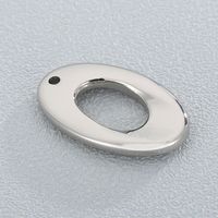 1 Piece Stainless Steel Oval Simple Style main image 4