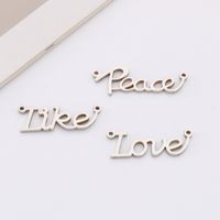 Romantic Letter Stainless Steel Jewelry Accessories main image 1