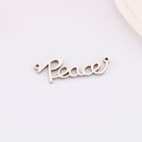 Romantic Letter Stainless Steel Jewelry Accessories main image 5