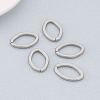 5 Pieces Stainless Steel 18K Gold Plated Oval main image 5