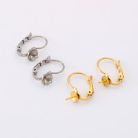 1 Pair Stainless Steel Solid Color Lady main image 1