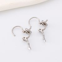 1 Pair Stainless Steel Solid Color Lady main image 3