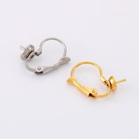 1 Pair Stainless Steel Solid Color Lady main image 5
