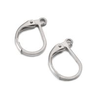 1 Pair Stainless Steel 18K Gold Plated Solid Color sku image 1