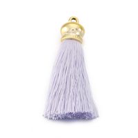 Lady Solid Color Cord Tassel Jewelry Accessories sku image 1