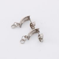 1 Pair Stainless Steel 18K Gold Plated Solid Color main image 4