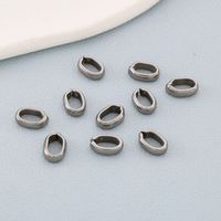 10 Pieces Stainless Steel Solid Color Simple Style main image 4