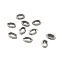 10 Pieces Stainless Steel Solid Color Simple Style main image 6