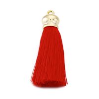 Lady Solid Color Cord Tassel Jewelry Accessories sku image 13