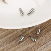 Basic Solid Color Stainless Steel Jewelry Accessories main image 4