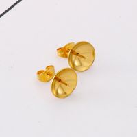 1 Pair Stainless Steel Solid Color Simple Style main image 4