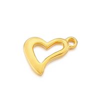 Simple Style Heart Shape Stainless Steel Plating Jewelry Accessories sku image 2