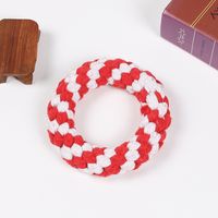 Cute Woven Animal Cotton Rope Molar Cat And Dog Toys sku image 8