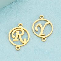 Fashion Letter Stainless Steel Plating Jewelry Accessories main image 4