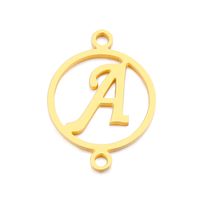 Fashion Letter Stainless Steel Plating Jewelry Accessories sku image 1
