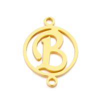 Fashion Letter Stainless Steel Plating Jewelry Accessories sku image 2
