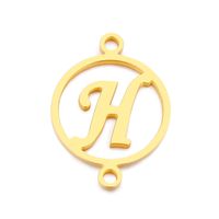 Fashion Letter Stainless Steel Plating Jewelry Accessories sku image 8