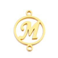 Fashion Letter Stainless Steel Plating Jewelry Accessories sku image 13